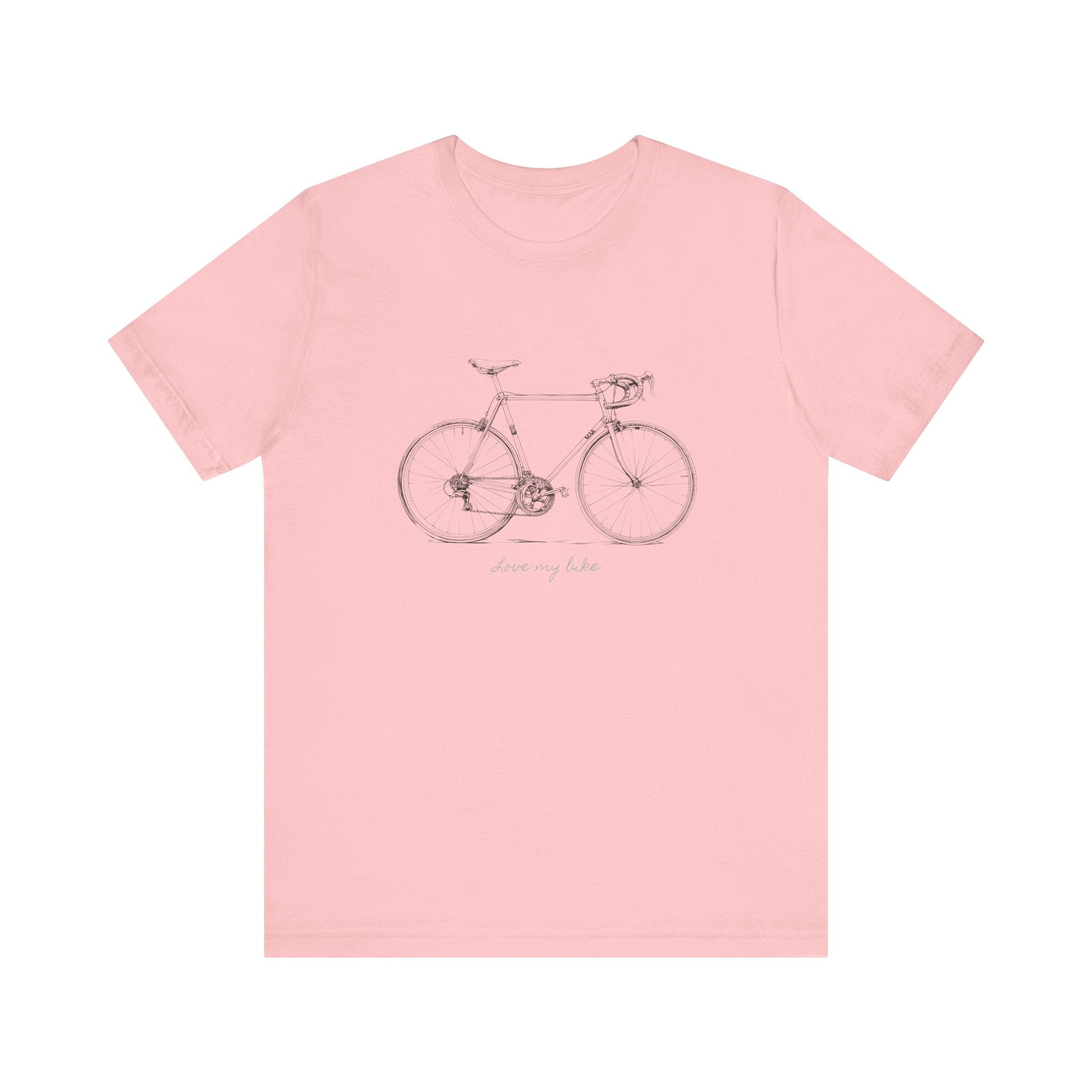 Love My Bike - Unisex Jersey Kortærmet T-shirt