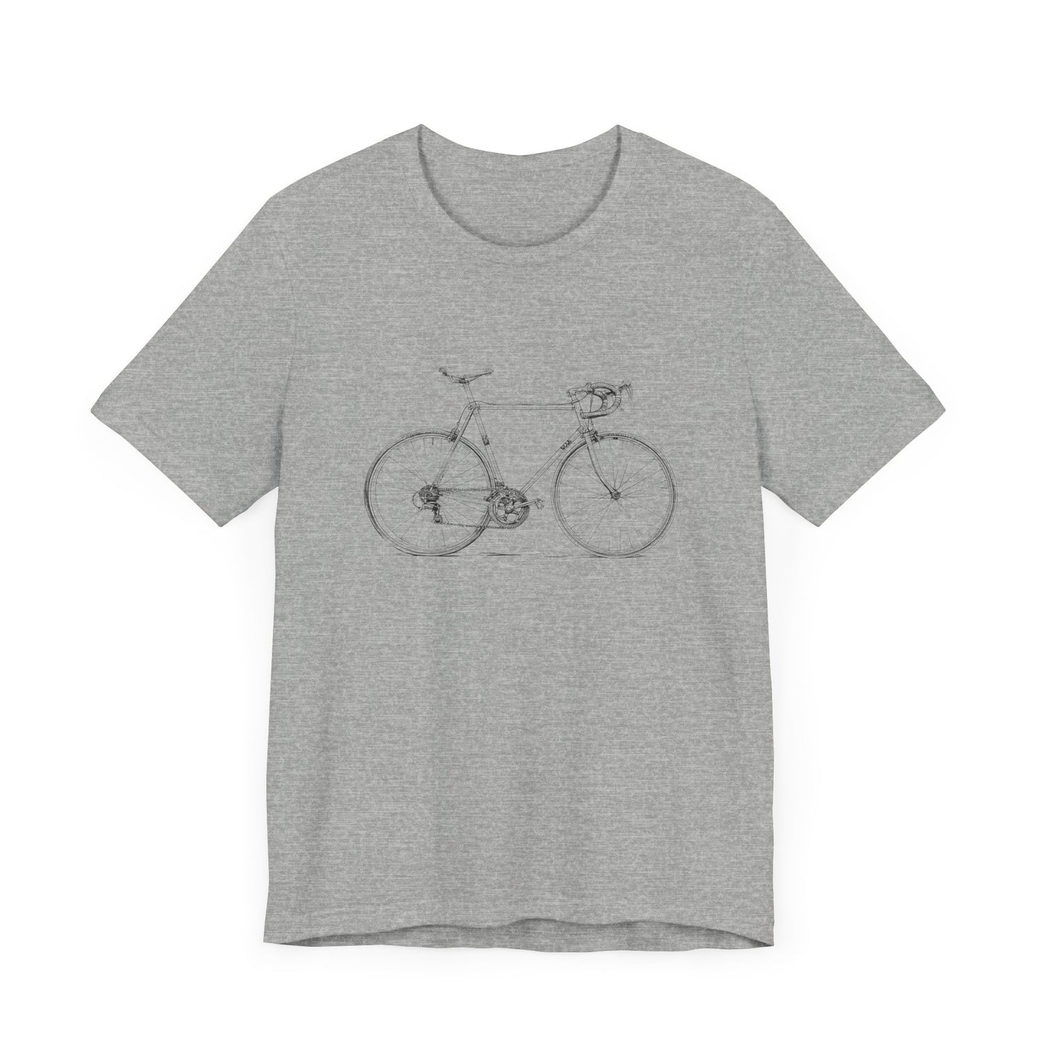 Love My Bike - Unisex Jersey Kortærmet T-shirt