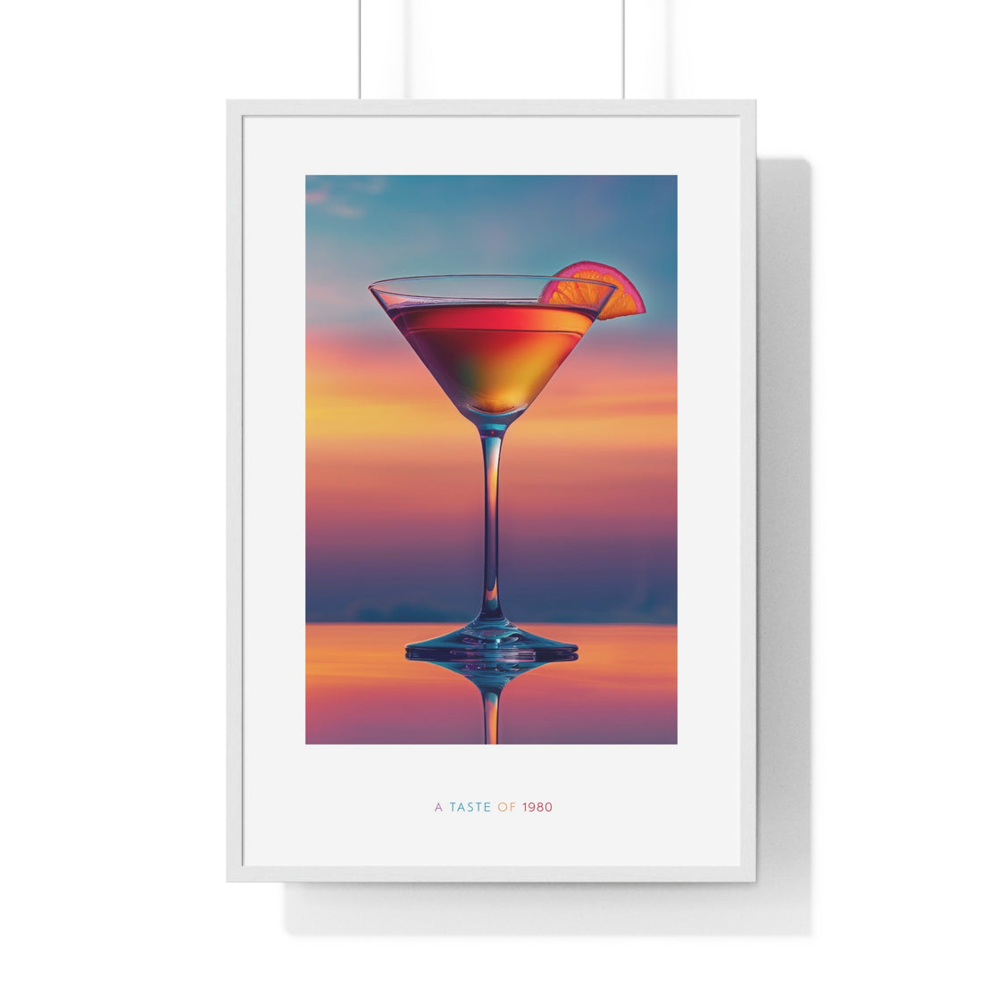 A Taste Of 1980 - Vertical Framed Poster