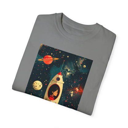 Spacegirl - Unisex Garment-Dyed T-shirt