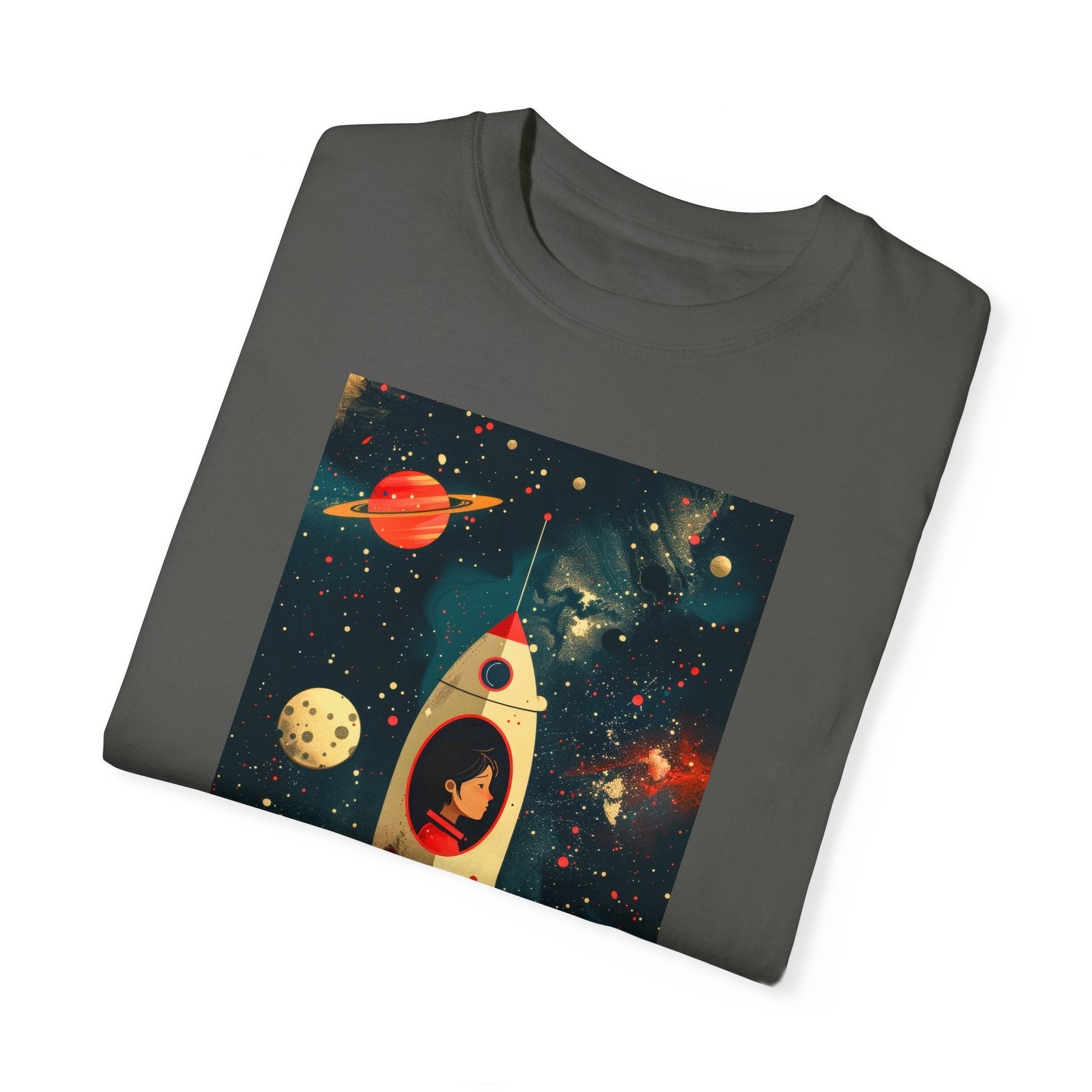 Spacegirl - Unisex Garment-Dyed T-shirt