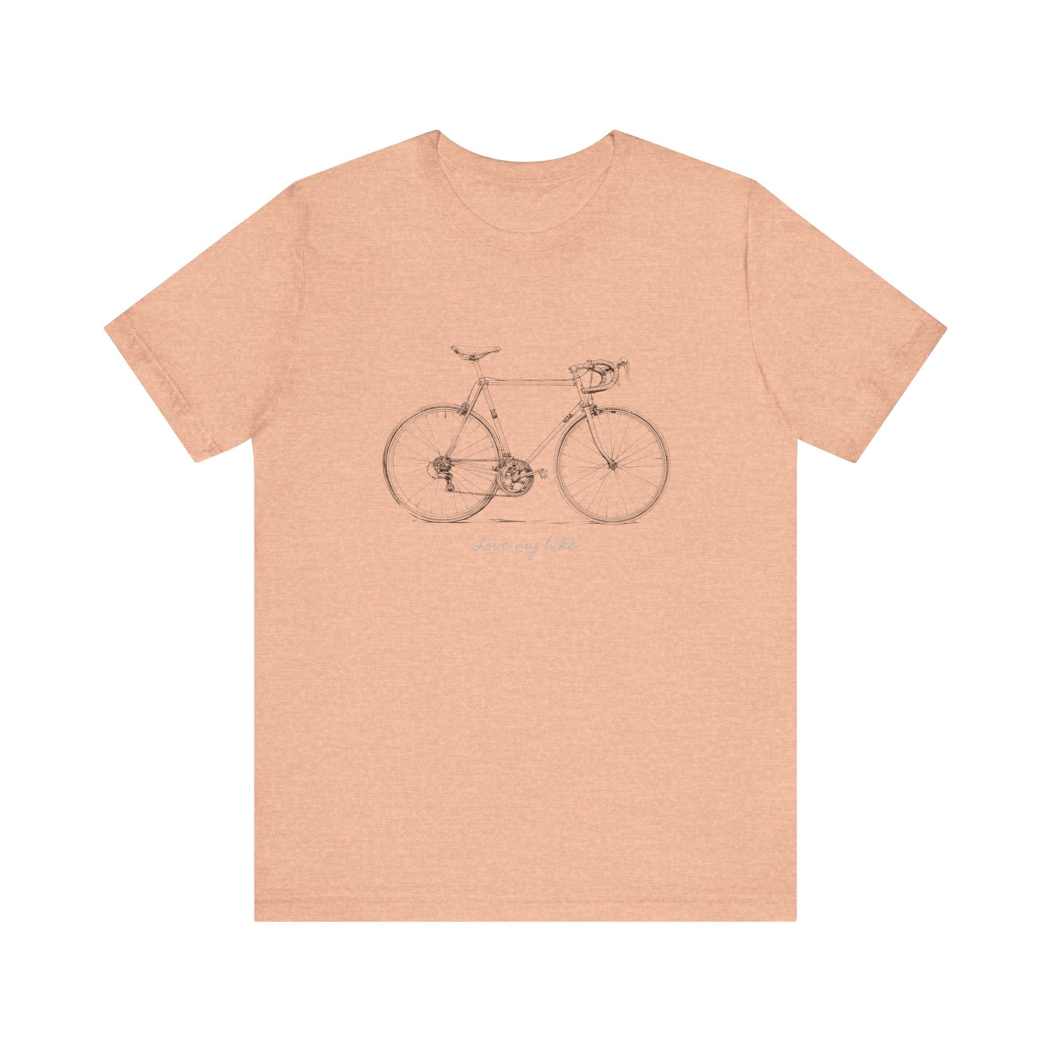 Love My Bike - Unisex Jersey Kortærmet T-shirt