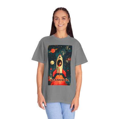 Spacegirl - Unisex Garment-Dyed T-shirt