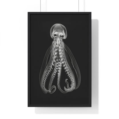 Octopus Look - Vertical Framed Poster