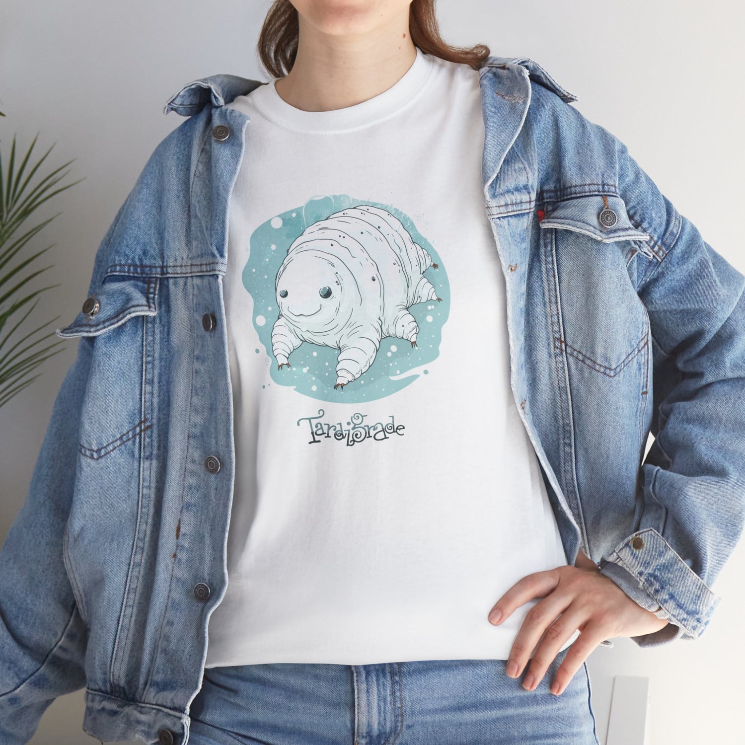 Tiny Grande Tardigrade - Unisex T-Shirt i kraftig bomuld