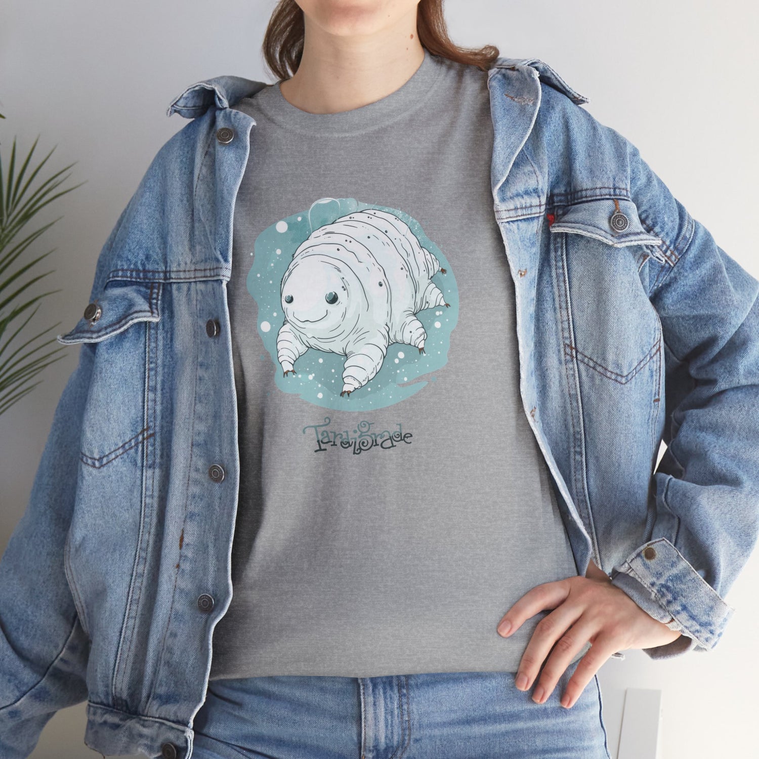 Tiny Grande Tardigrade - Unisex T-Shirt i kraftig bomuld