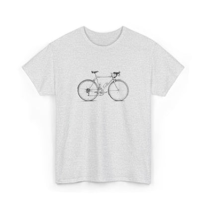 Vintage Cykel - Unisex T-shirt i Kraftig Bomuld