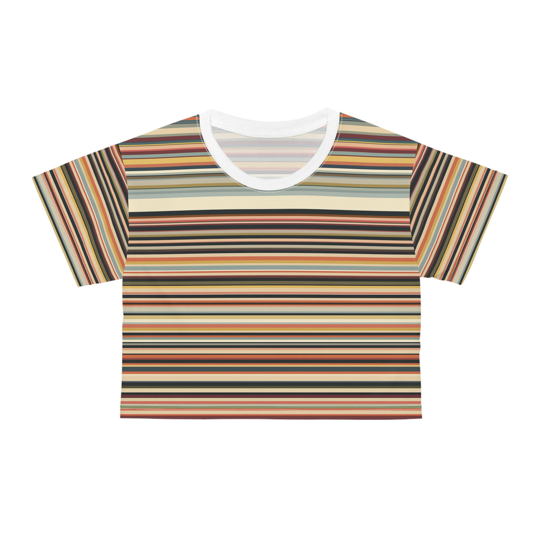 Color Stack - Crop T-shirt