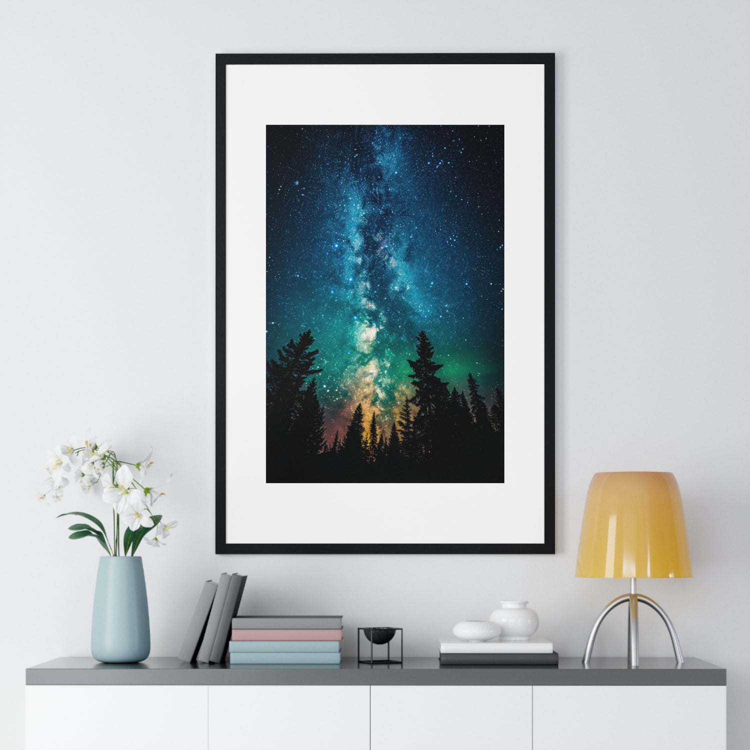 Star Gazer - Vertical Framed Poster