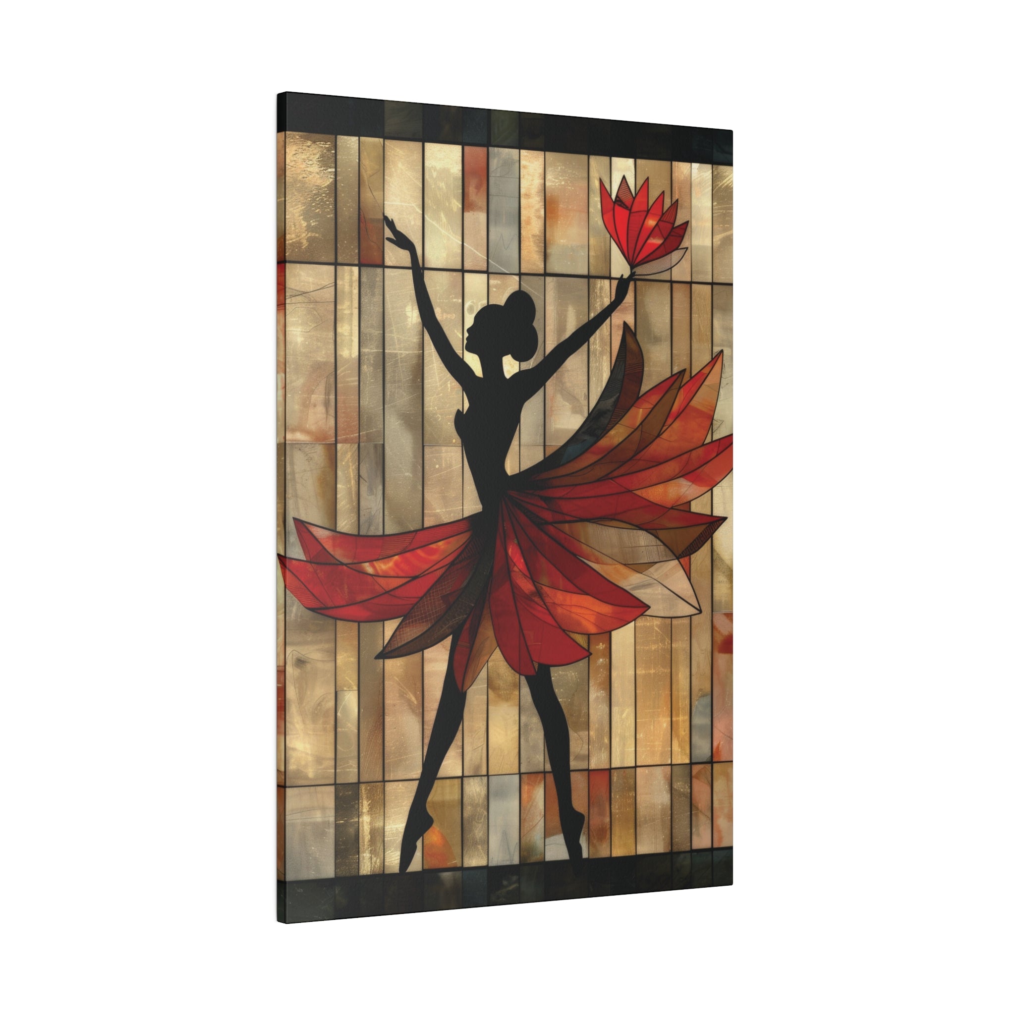 Lady Mosaic - Matte Canvas, Stretched, 0.75&quot;