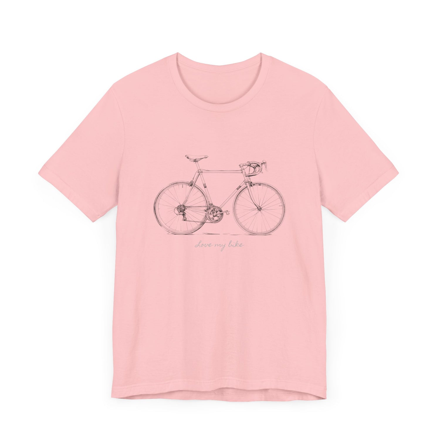 Love My Bike - Unisex Jersey Kortærmet T-shirt