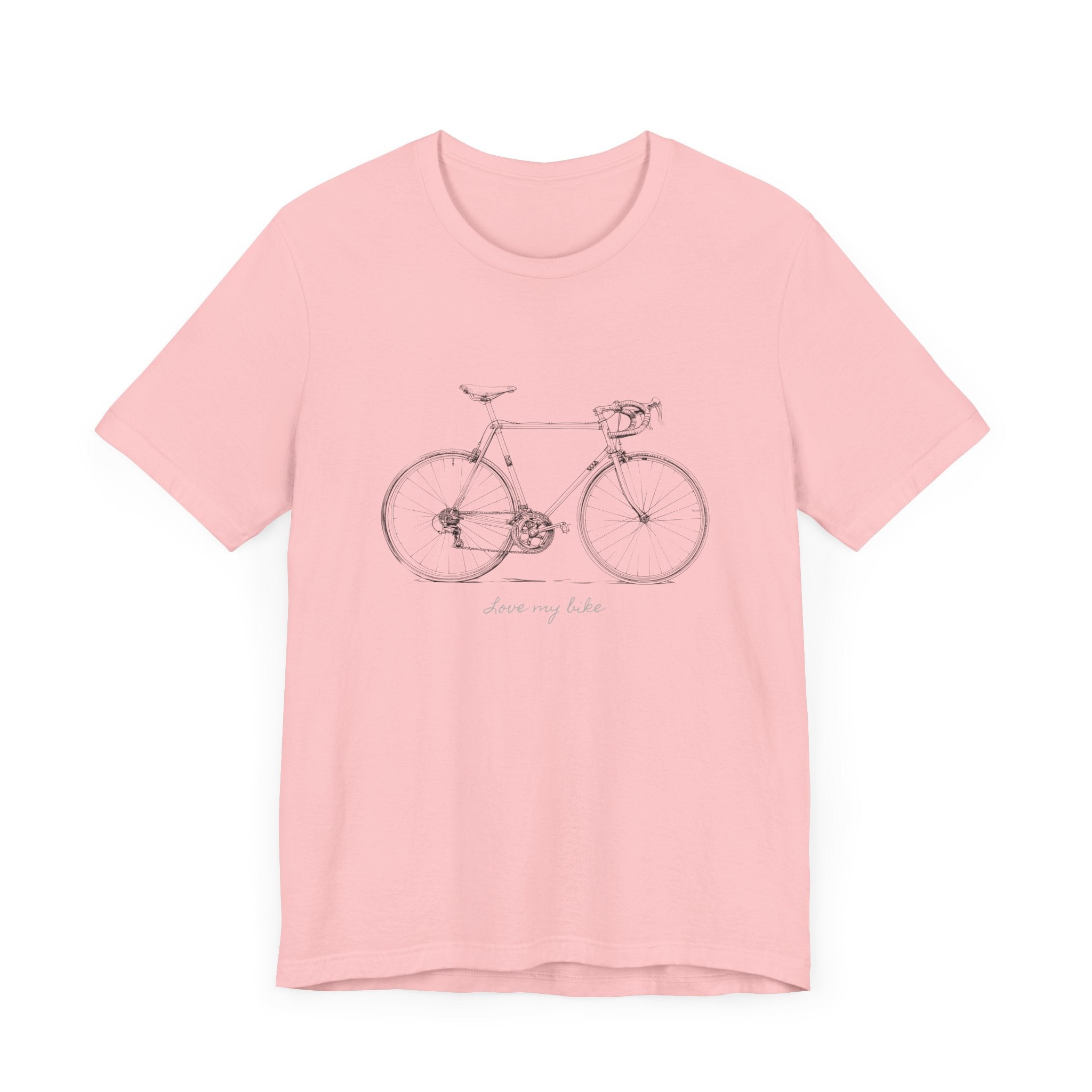 Love My Bike - Unisex Jersey Kortærmet T-shirt