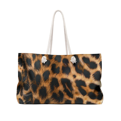 Leopard Elegance - Weekender Bag