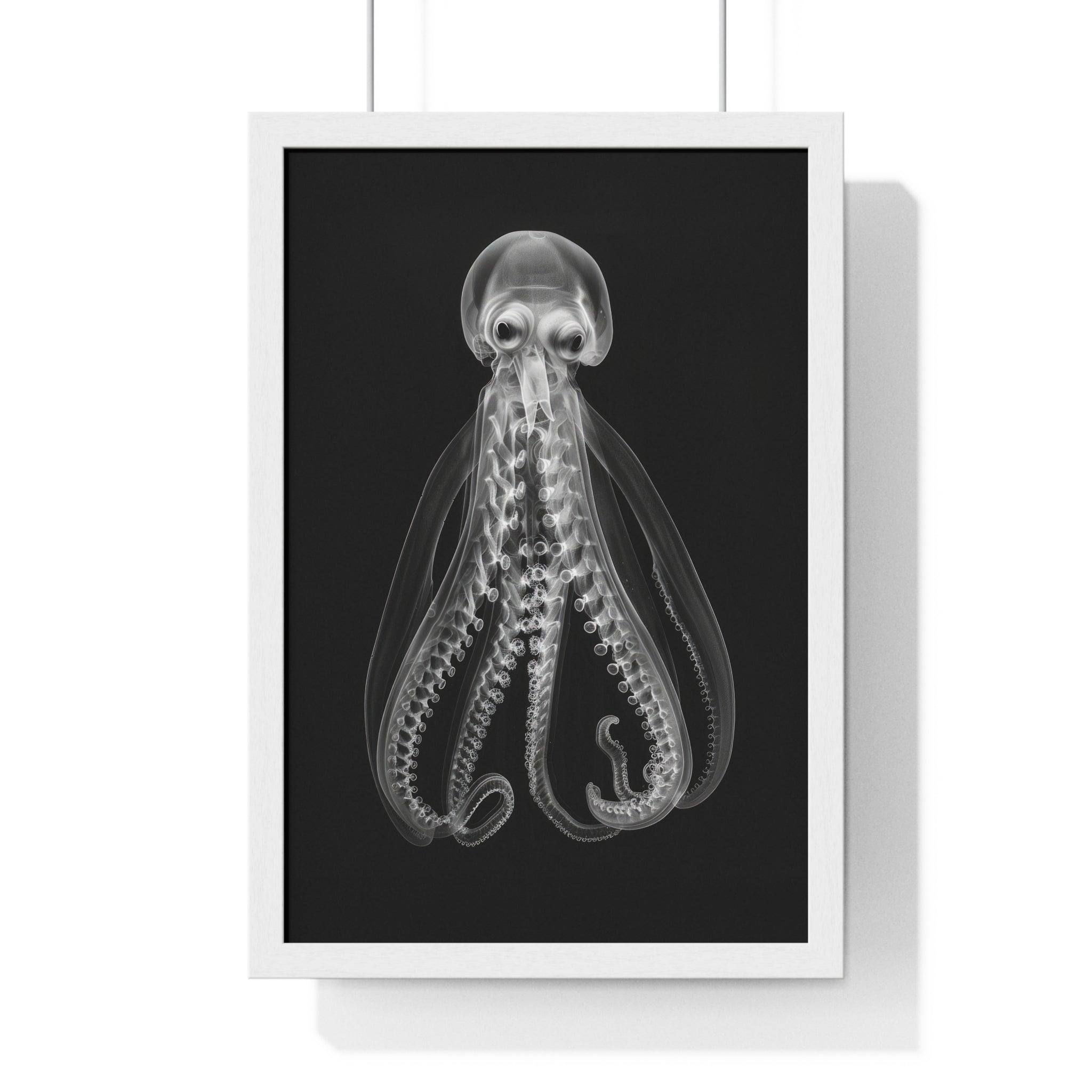 Octopus Look - Vertical Framed Poster