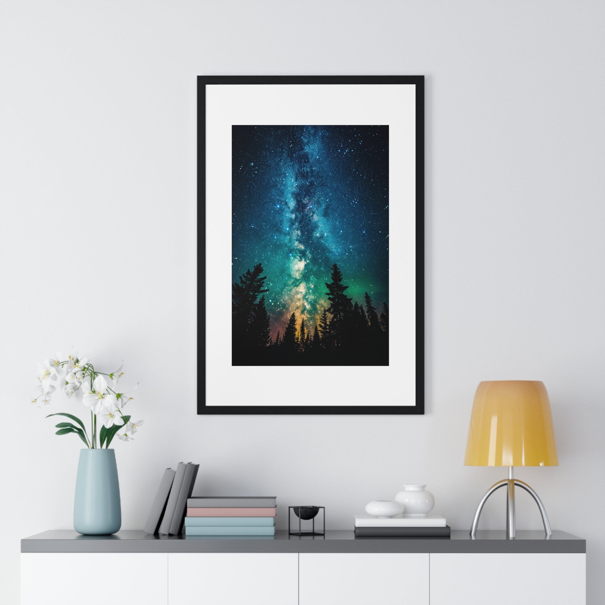 Star Gazer - Vertical Framed Poster