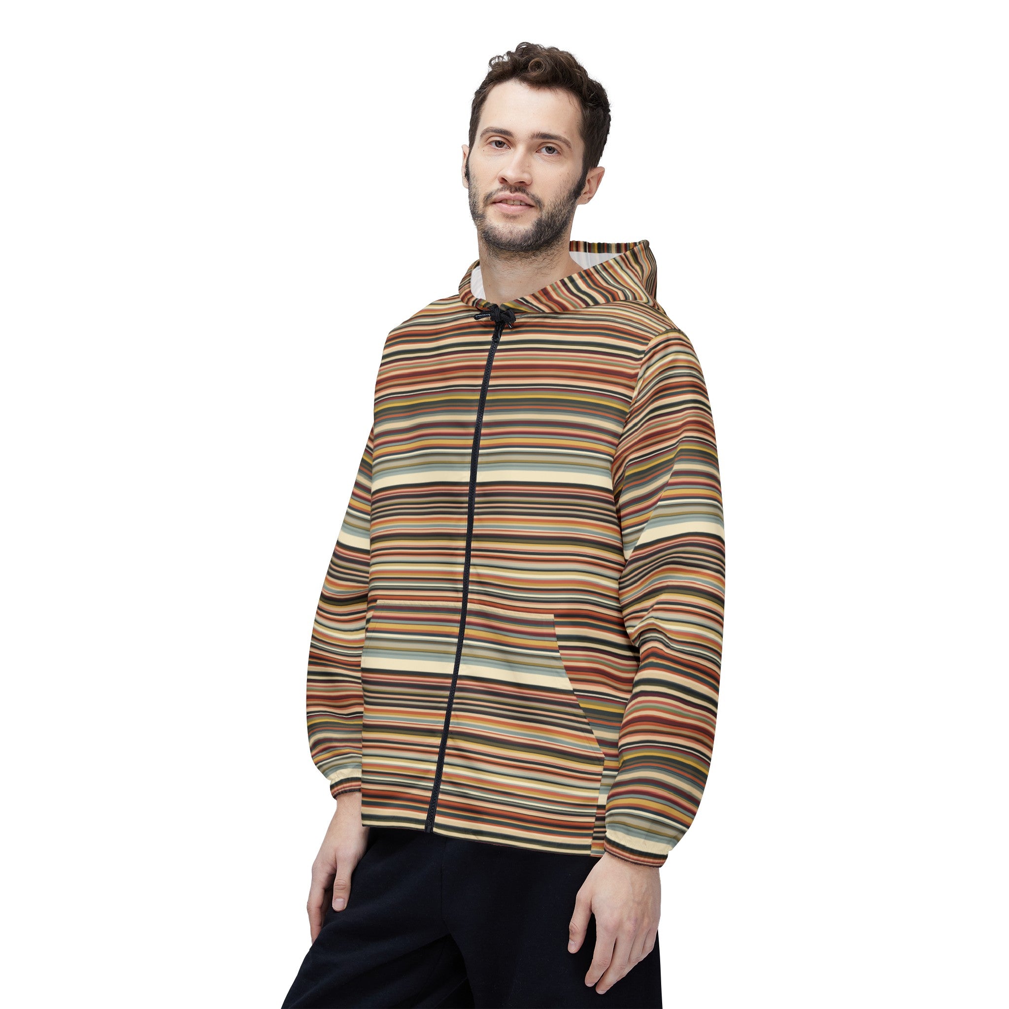 Color Stack - Windbreaker Jacket (AOP)