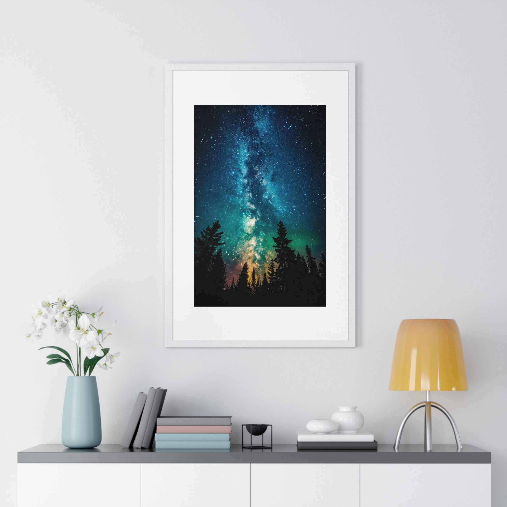 Star Gazer - Vertical Framed Poster