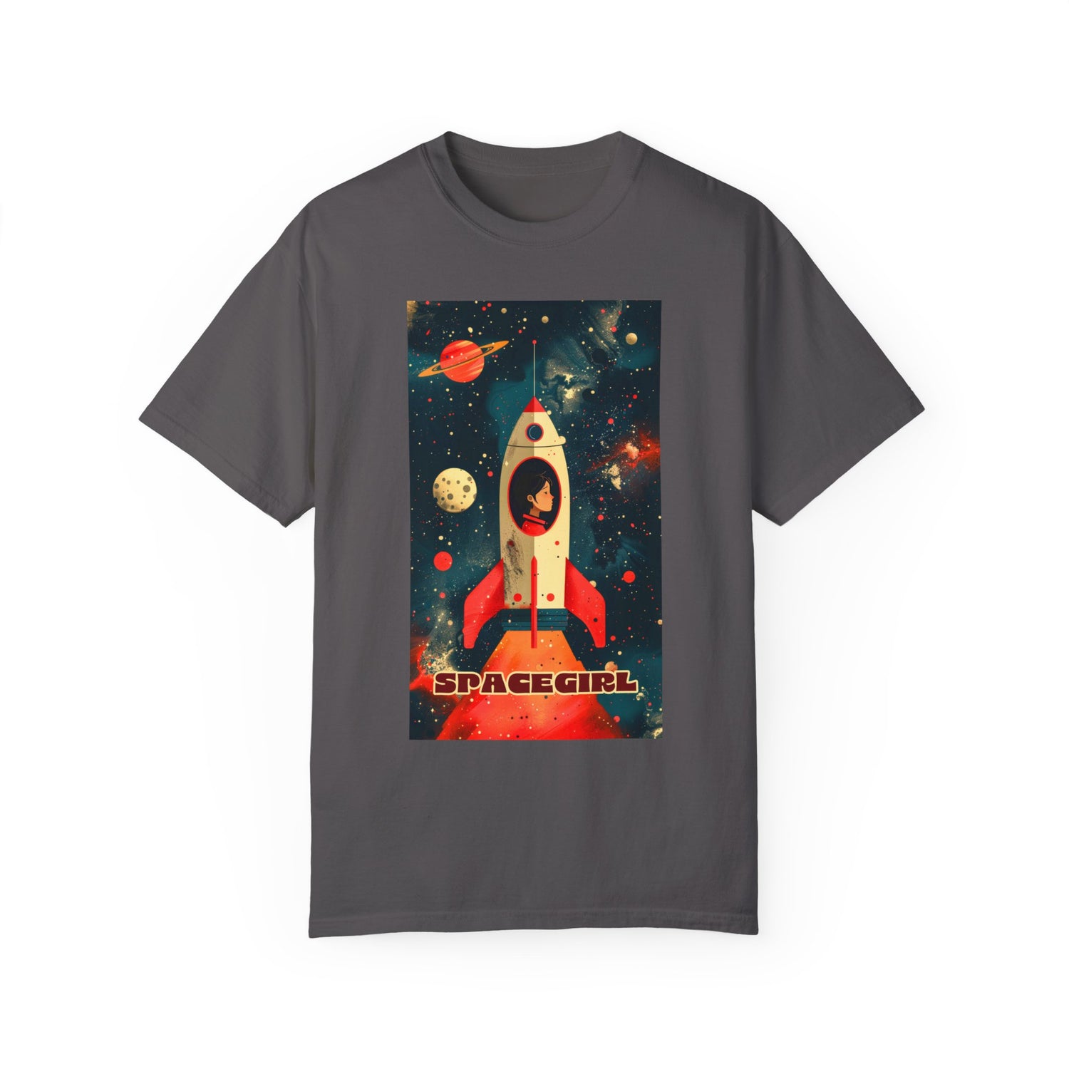 Spacegirl - Unisex Garment-Dyed T-shirt