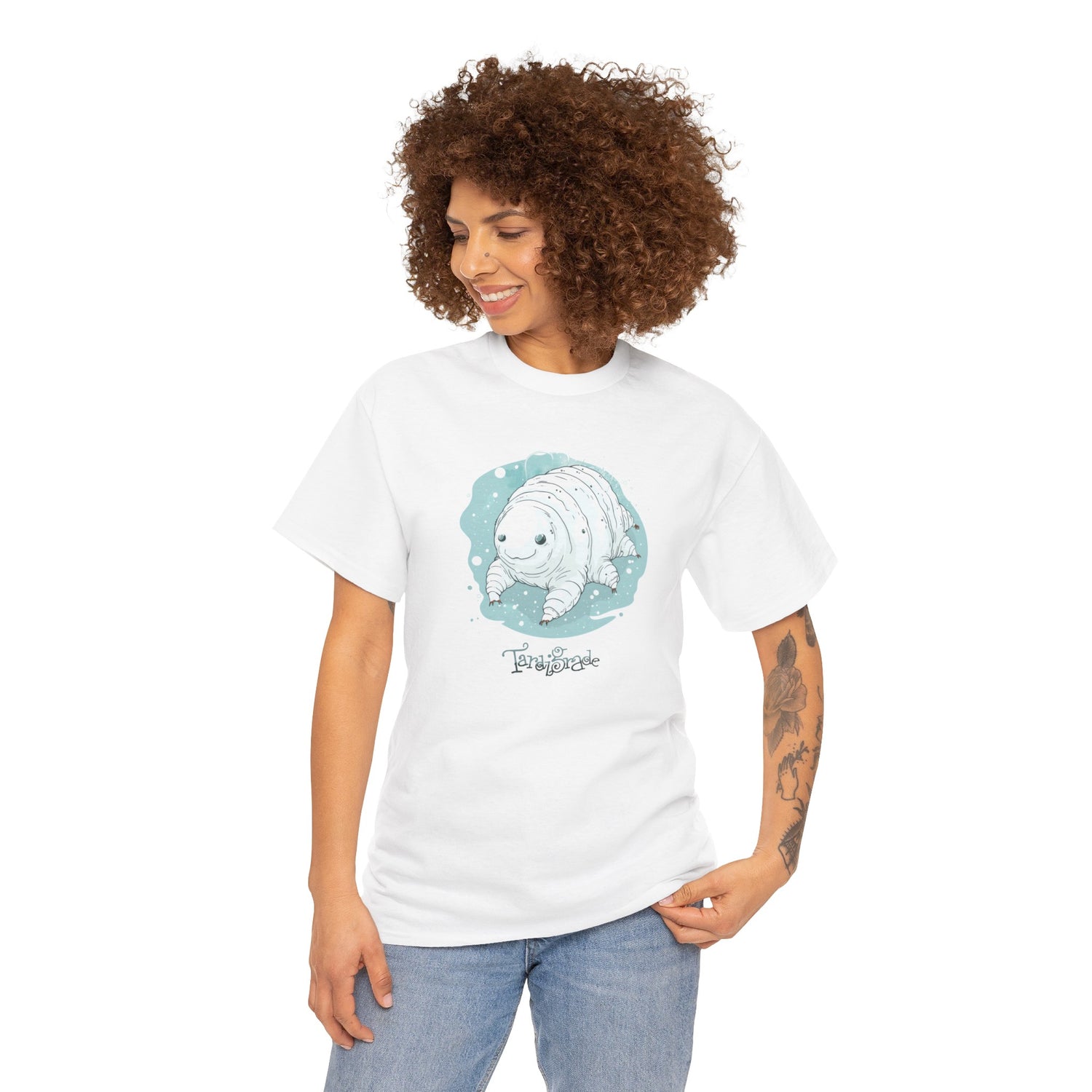 Tiny Grande Tardigrade - Unisex T-Shirt i kraftig bomuld