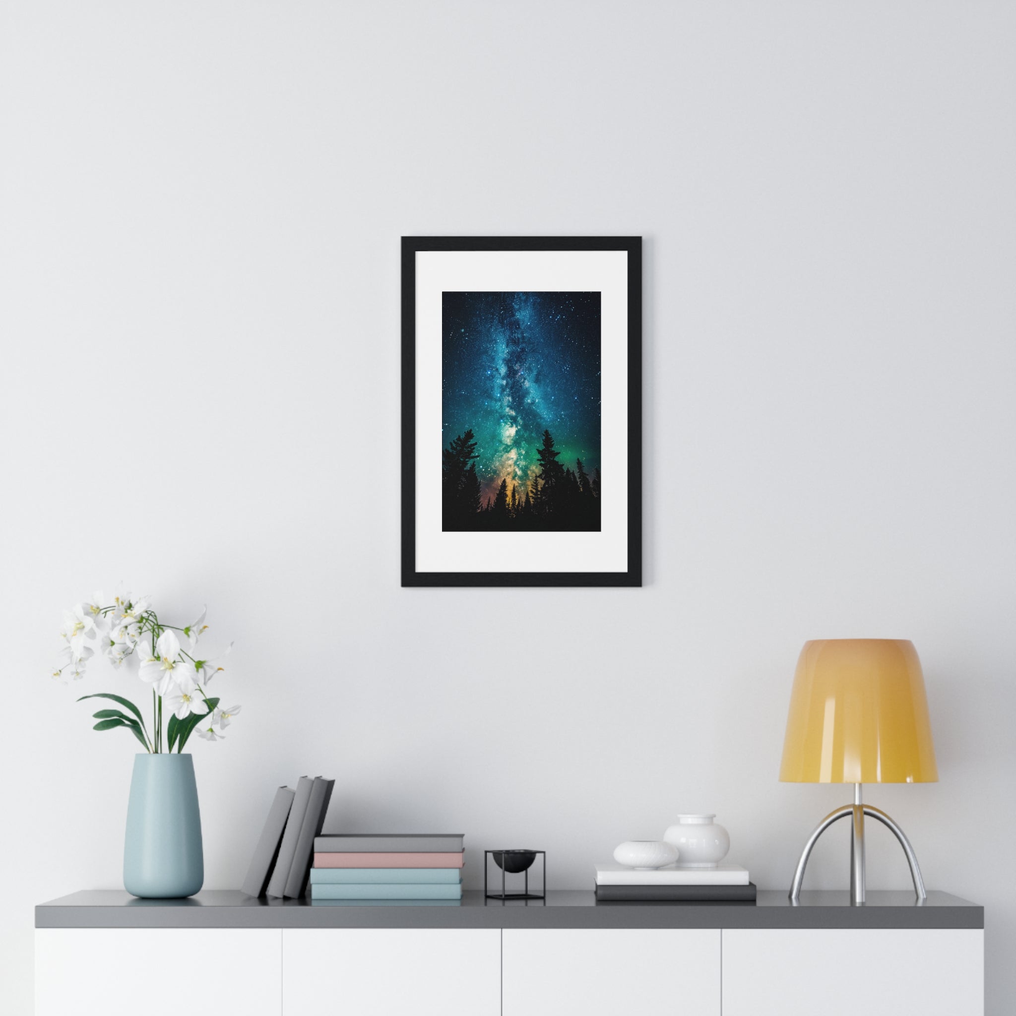 Star Gazer - Vertical Framed Poster