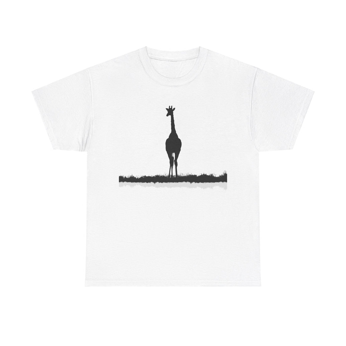 Giraf Silhouette - Unisex T-Shirt i kraftig bomuld