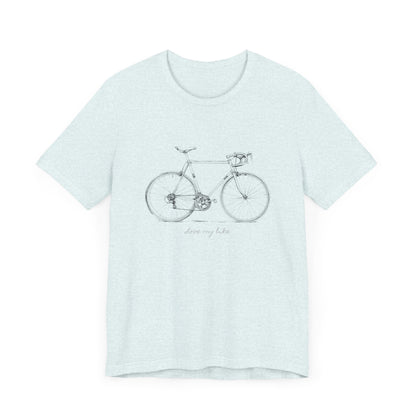 Love My Bike - Unisex Jersey Kortærmet T-shirt