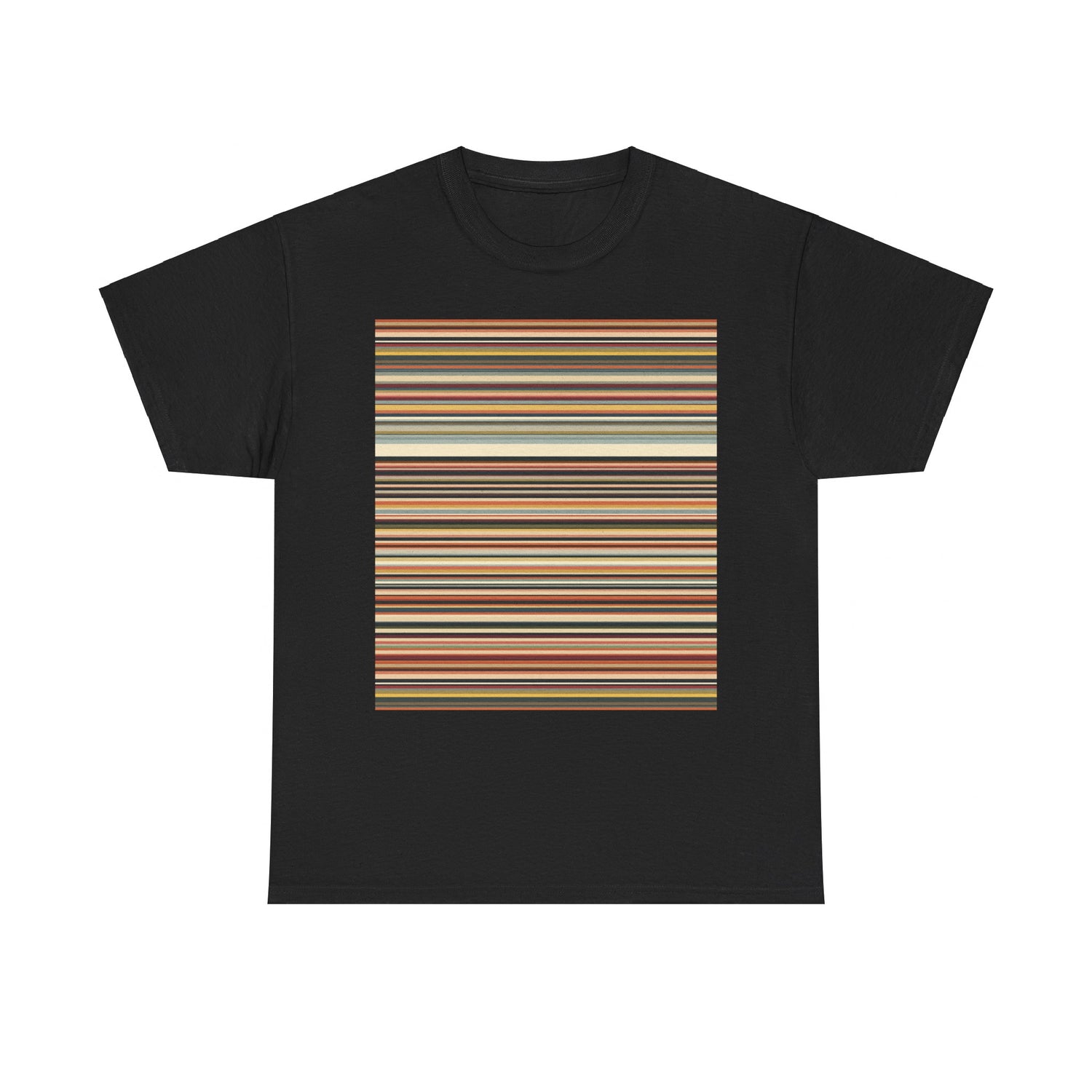 Color Stack -  Unisex T-shirt i kraftig bomuld