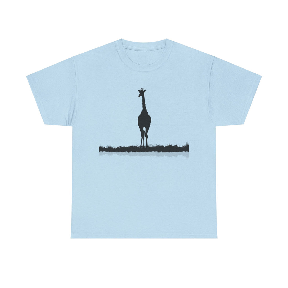 Giraf Silhouette - Unisex T-Shirt i kraftig bomuld