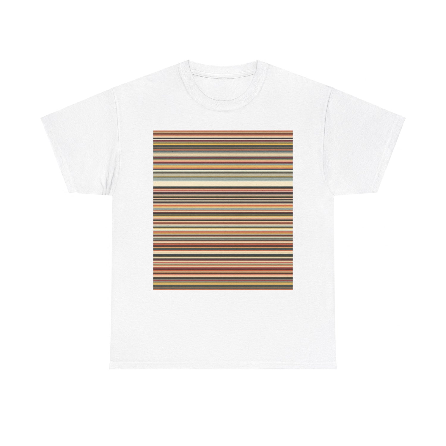 Color Stack -  Unisex T-shirt i kraftig bomuld