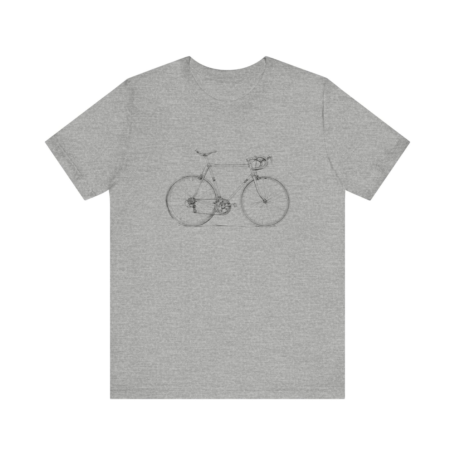 Love My Bike - Unisex Jersey Kortærmet T-shirt