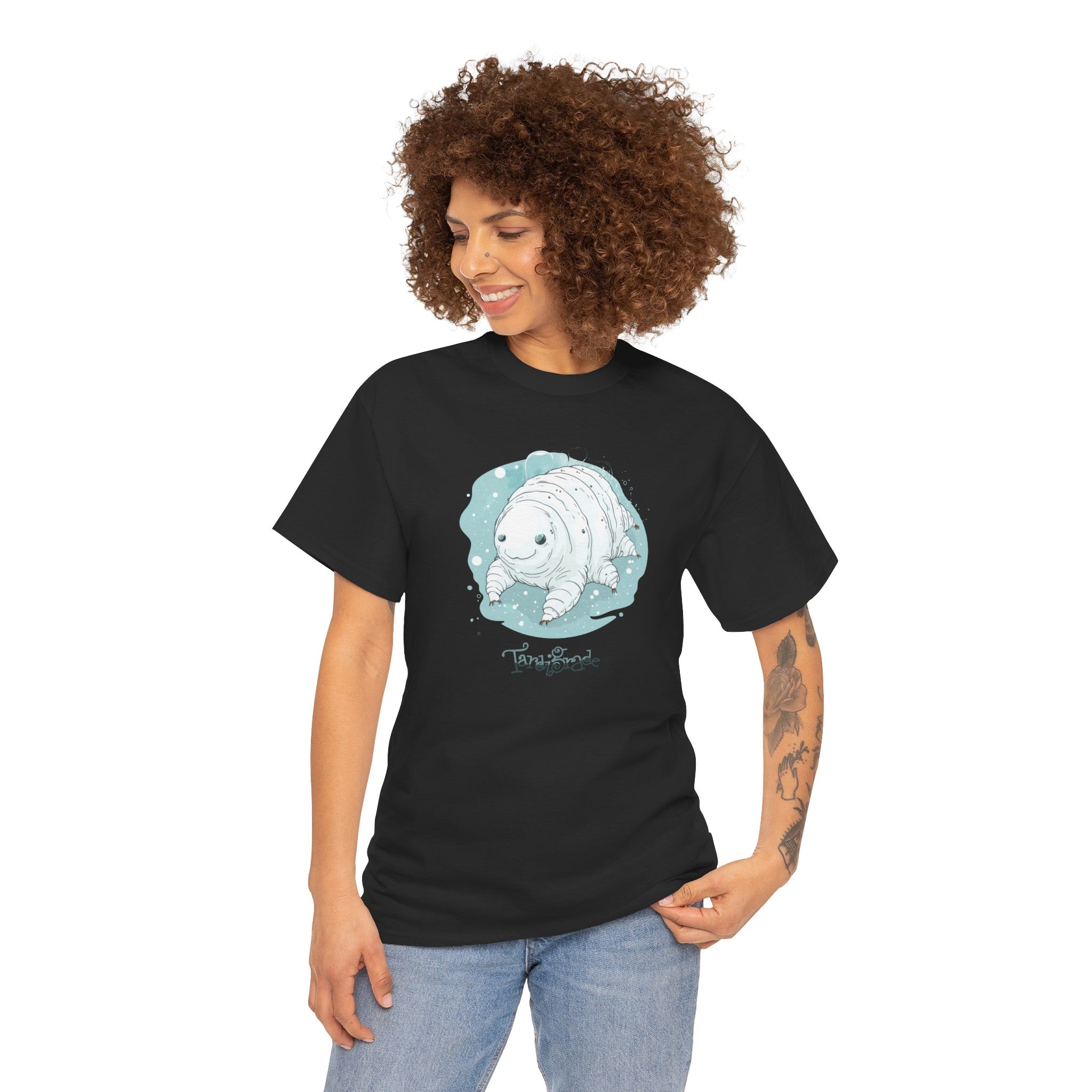 Tiny Grande Tardigrade - Unisex T-Shirt i kraftig bomuld